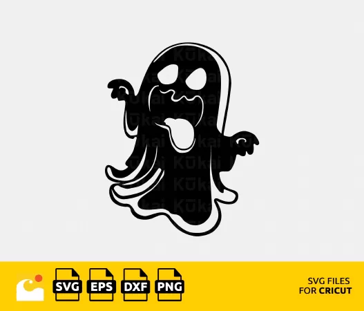 GHOST SVG FOR HALLOWEEN: A CUTE AND EASY CRICUT FILE