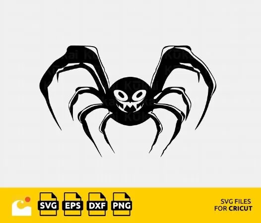 The Ultimate Halloween Spider SVG Cut File for Your Cricut and Silhouette Machines