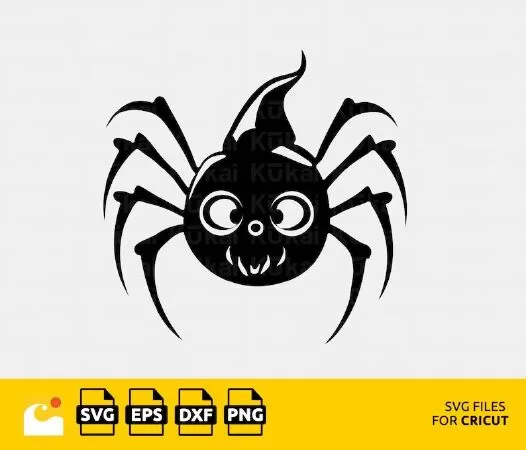 Halloween Spider SVG: The Perfect Cut File for Your Halloween Decorations and Projects