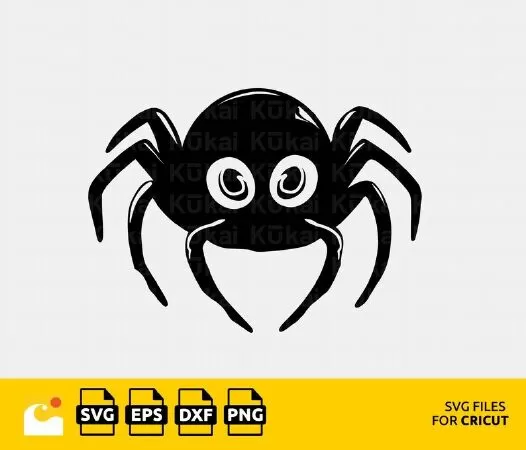 Halloween Spider SVG: A Spooky and Fun Cut File for Cricut and Silhouette