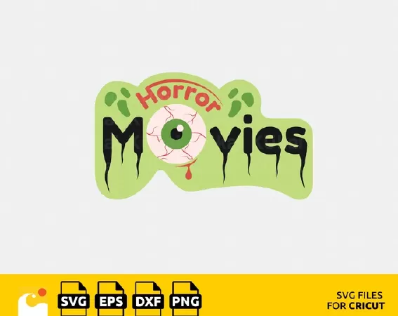 HORROR MOVIE HALLOWEEN SVG CUT FILE - SCARY MOVIE QUOTES FOR CRICUT