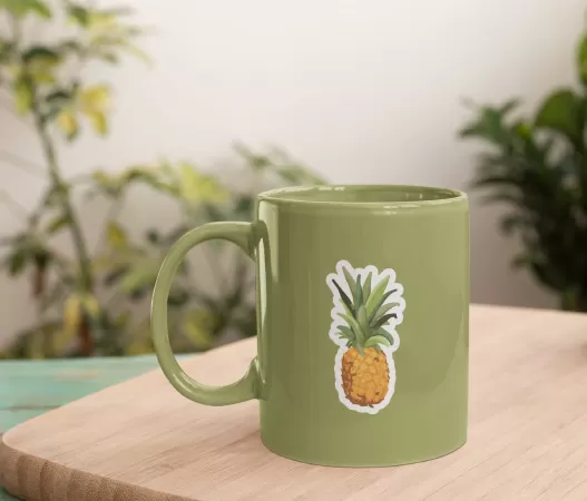 WATERCOLOR PINEAPPLE PNG, TROPICAL FRUIT PNG, FRUIT CLIPART, TROPICAL DECOR, FRUIT STICKERS