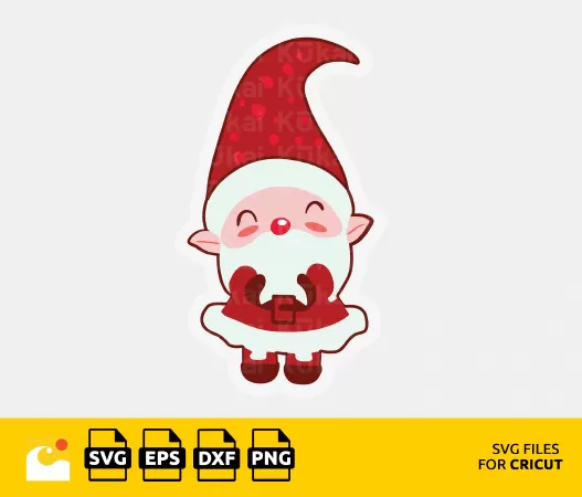 ADORABLE CHRISTMAS GNOMES SVG - CREATE FESTIVE DECORATIONS AND ORNAMENTS!