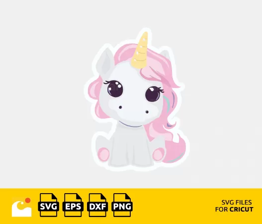 MAGICAL SPARKLES: ADORABLE UNICORN SVG FOR T-SHIRTS, MUGS, AND MORE