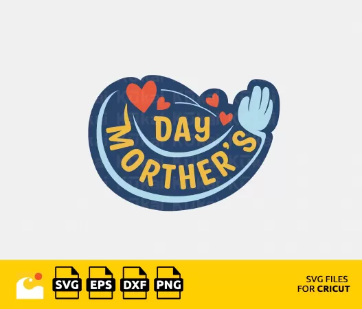 MOTHER'S DAY SVG, HAND HEART SVG, HEART SVG, MOTHER'S LOVE