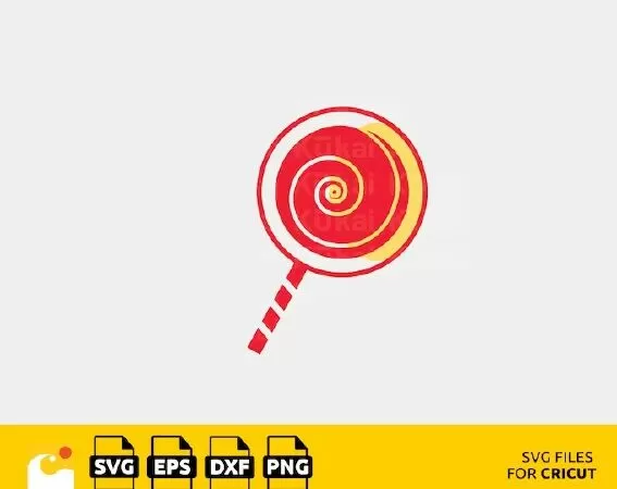 CHRISTMAS LOLLIPOP SVG