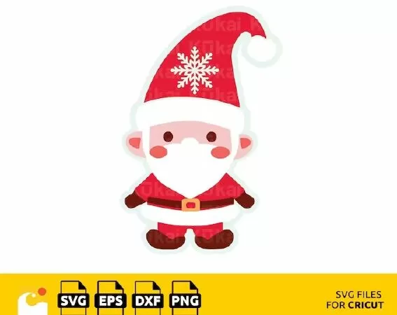WHIMSICAL CHRISTMAS GNOMES SVG FILES - INSTANT DOWNLOAD FOR STUNNING HOLIDAY DESIGNS
