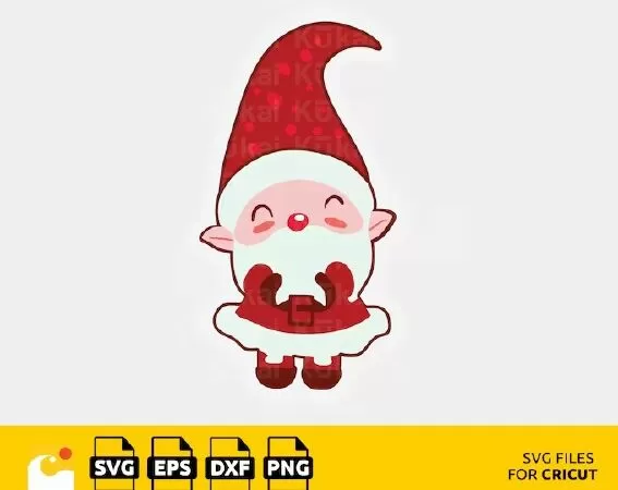 ADORABLE CHRISTMAS GNOMES SVG - CREATE FESTIVE DECORATIONS AND ORNAMENTS!